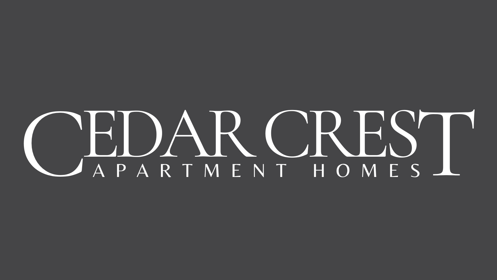 Cedar Crest Apartment Homes – Logo